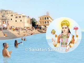 Holy dip in rivers like Ganga, Yamuna, Kaveri