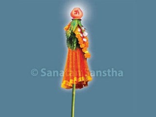 Gudi Padwa, Brahmadhwaj, Hindu New year puja