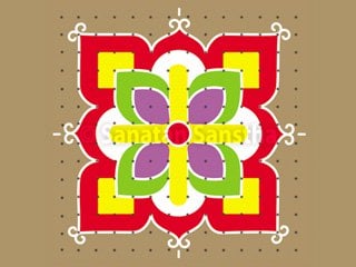 Sattvik Rangoli designs