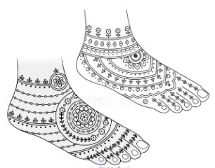 New easy mehndi sketch on paper.🙂 Full hand mehndi design for back hand  .♥️Easy mehndi art. - YouTube