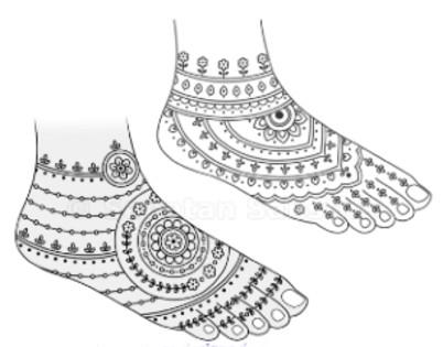 Designer Arabic Mehendi For Hands | How to Draw Dhol Shehnai Mehndi Designs  | Letstute Mehendi - YouTube