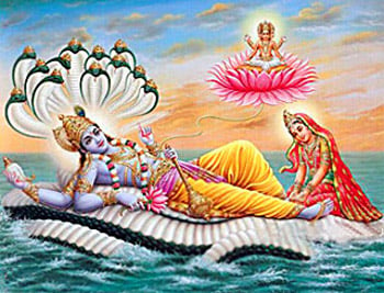 Shri Vishnu & Mahalakshmi